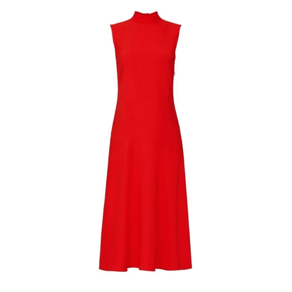 Victoria Beckham Back Tie Midi Shift Dress, Excellent, Size UK 6 US 2 - Picture 3 of 14